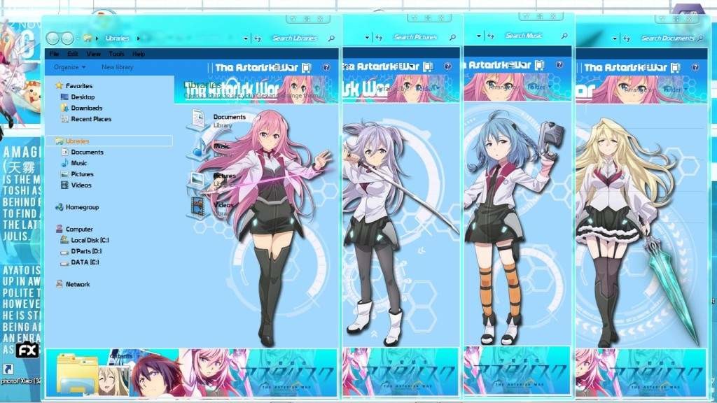 【win7】-学园都市/Gakusen Toshi Asterisk