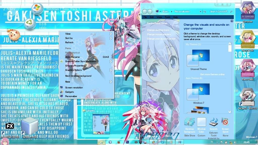 【win7】-学园都市/Gakusen Toshi Asterisk