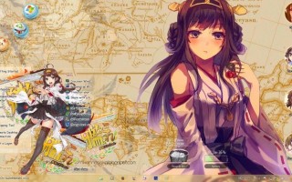 【win7】- 舰娘-金刚/Kongou “Kantai Collection” By Kurohtenshi-萌心次元|MoxACG.Moe