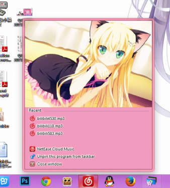 【win7主题】萌萌的猫耳少女