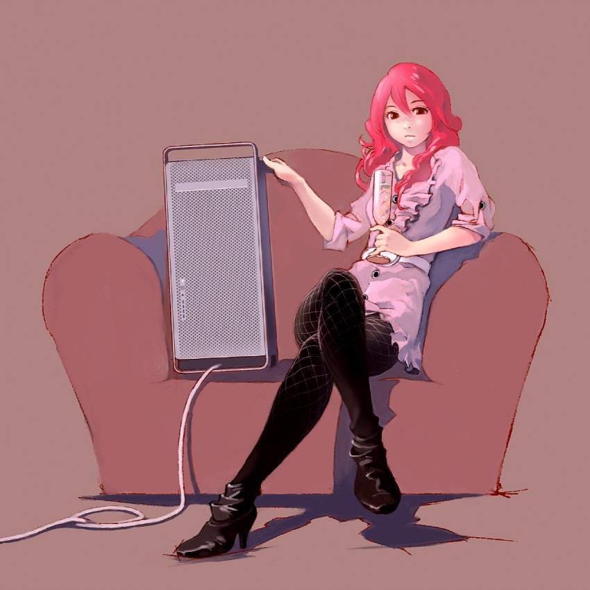 【绅士壁纸】女王特辑：跷着二郎腿的妹汁 第一期