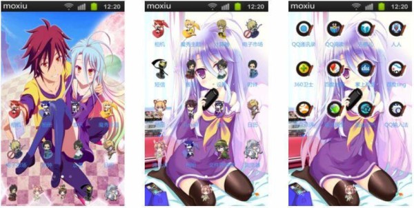 【安卓萌化主题】NO GAME NO LIFE-萌心次元|MoxACG.Moe