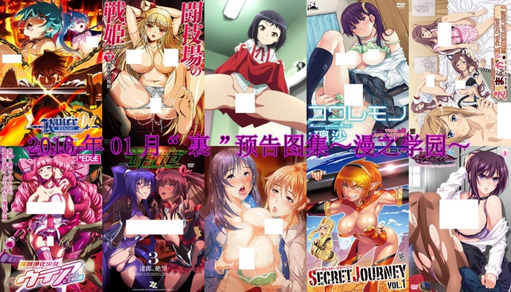 【绅士里番】[魔穗字幕组] 2016年1月作品合集 [MP4+MKV/8.9G][附加百度分流]