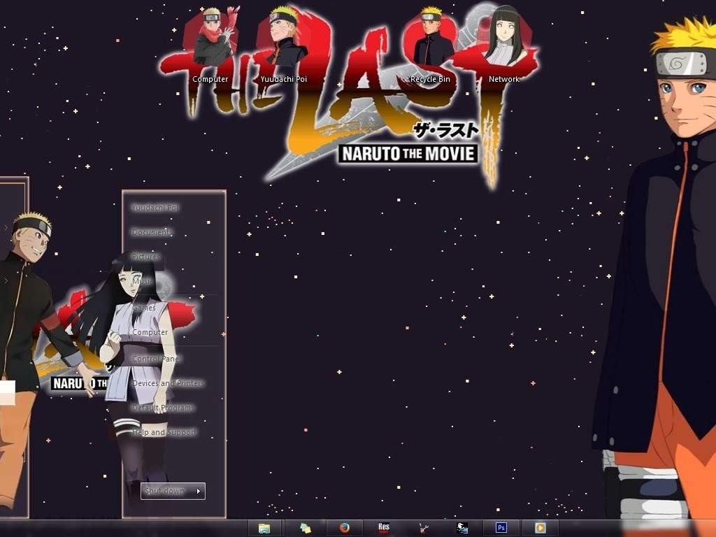 【win7主题】-Naruto The Last Movie - Naruto X Hinata/火影 雏田 X