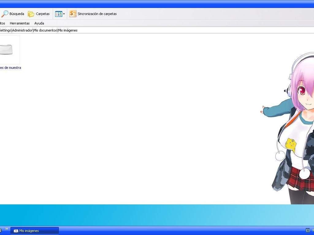 【winXP主题】-Super Sonico/超级索尼子