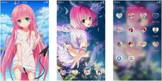 【安卓萌化主题】出包王女 — 梦梦-萌心次元|MoxACG.Moe