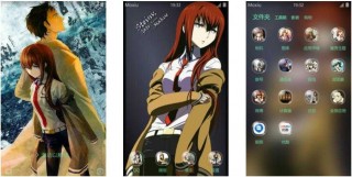 【安卓萌化主题】命运石之门-萌心次元|MoxACG.Moe