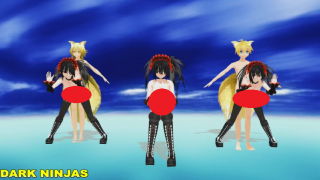 【MMD】 KURUMI FOX LEN RAN {PITY PARTY} R18-萌心次元|MoxACG.Moe