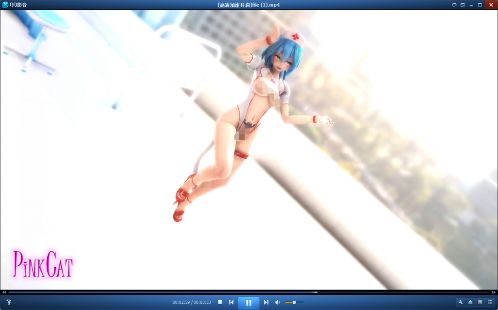 【MMD R-18】PiNK CAT