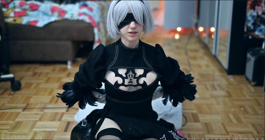 图片[1]-【2B小姐姐】Lana Rain_2B-Captured-By-A-Sentient-Fuck-Machine-萌心次元|MoxACG.Moe