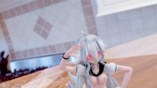 MMD   Deep Blue Townへおいでよ-萌心次元|MoxACG.Moe