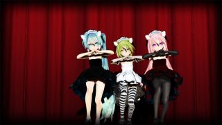 R18-MMD ponponpon（三幼女版）-萌心次元|MoxACG.Moe